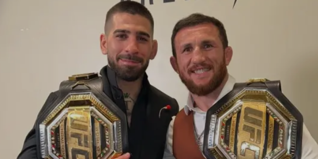 El récord histórico que busca quebrar en la UFC Merab Dvalishvili, el 'hermano' de los Topuria