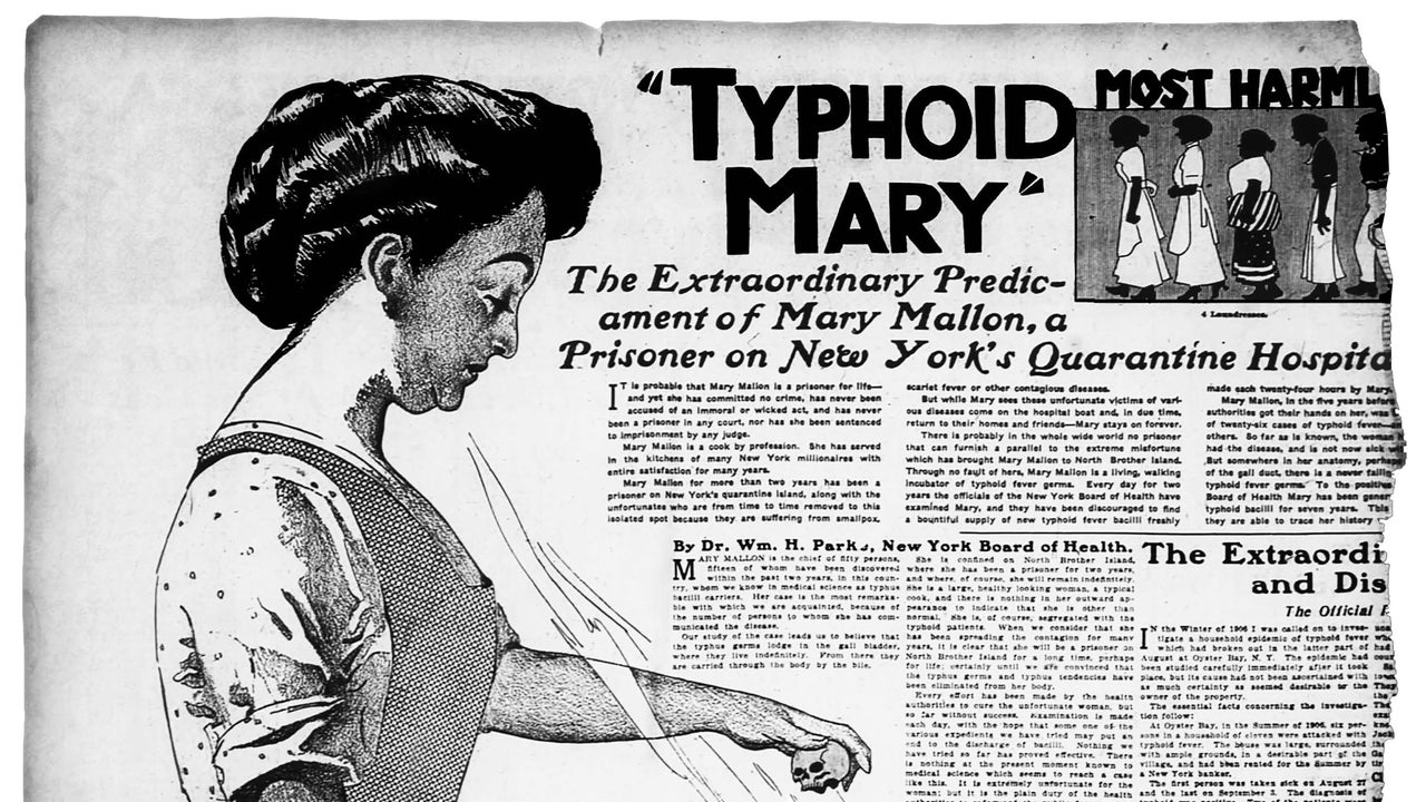 Estigmatizada y señalada como un peligro público: la historia real de la cocinera que pasó dos décadas en cuarentena