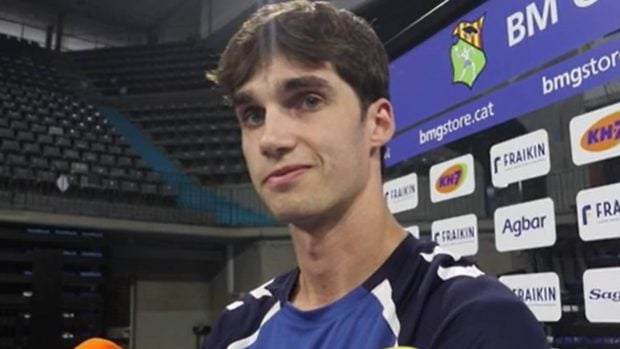 Pablo Urdangarin atendiendo a los medios de comunicación. (Foto: Gtres)