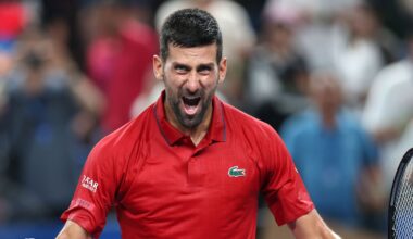 Masters de Shanghái 2025 | El salvaje dato de longevidad que Novak Djokovic le ha arrebatado a Roger Feder en los torneos de categoría 1.000