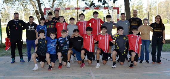 FEDERAL FUE SEDE DE LA PRIMERA CONCENTRACIÓN DEL SELECCIONADO PROVINCIAL DE MENORES DE HANDBALL – Federal Al Día