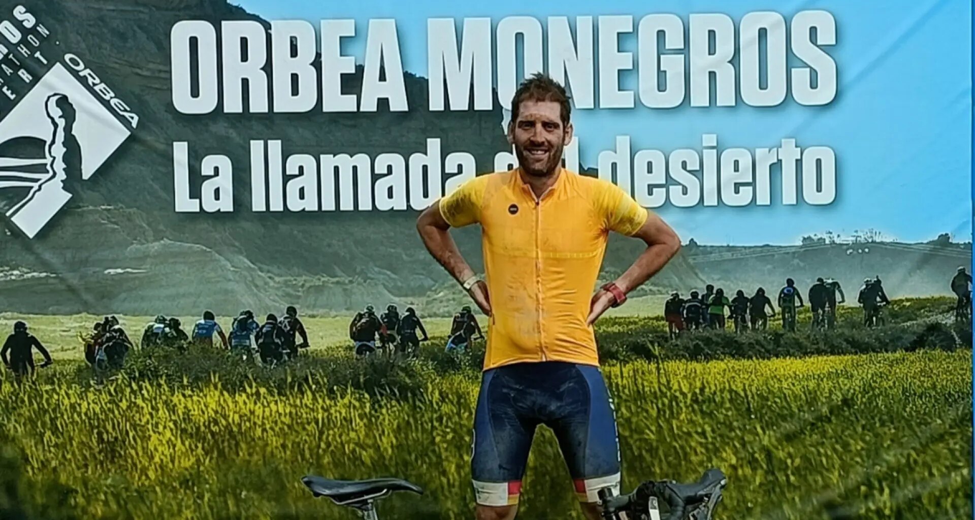 “La Orbea Monegros tiene unos paisajes increíbles y es un reto”
