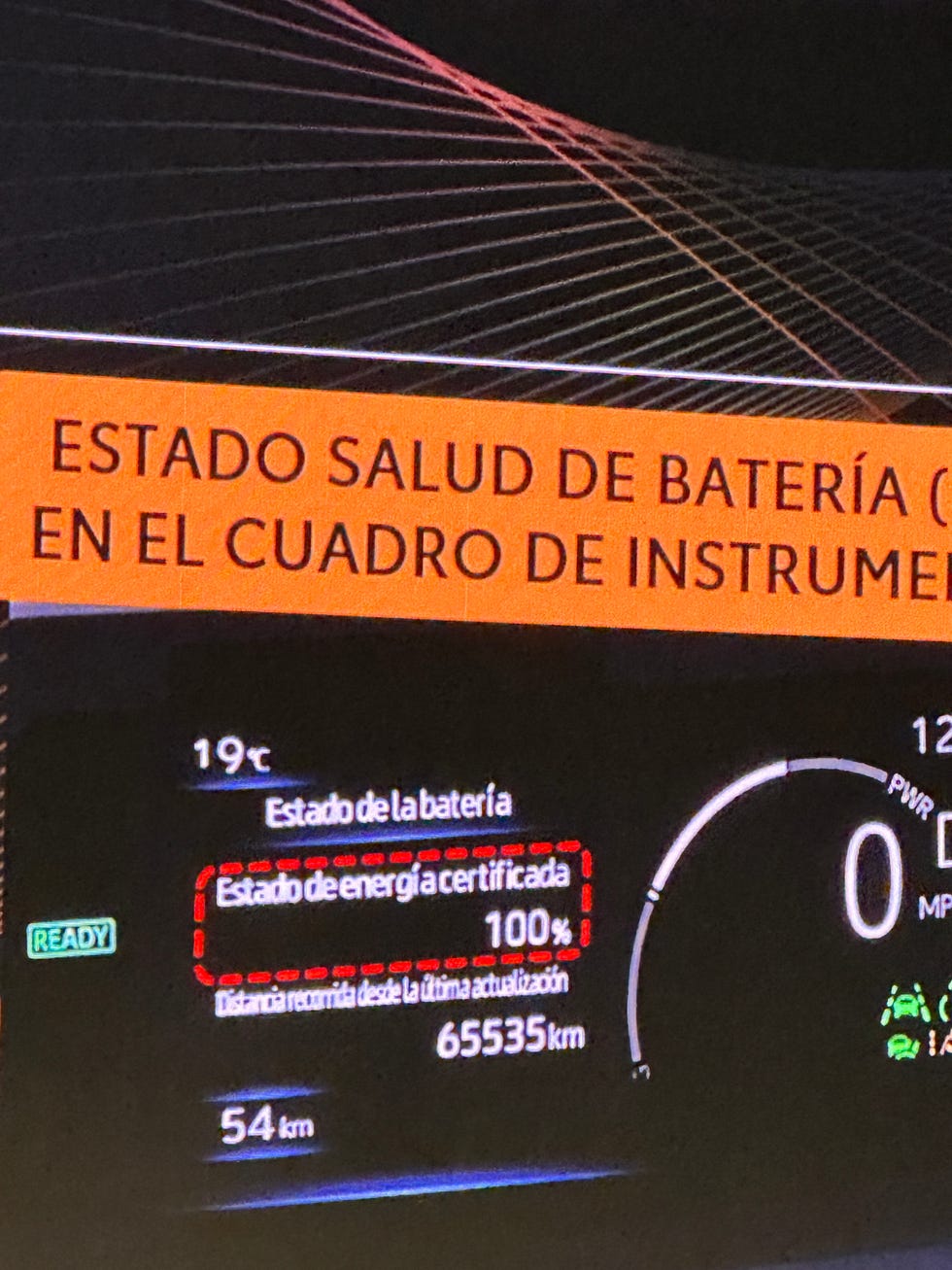 indicador batería toyota c hr electric