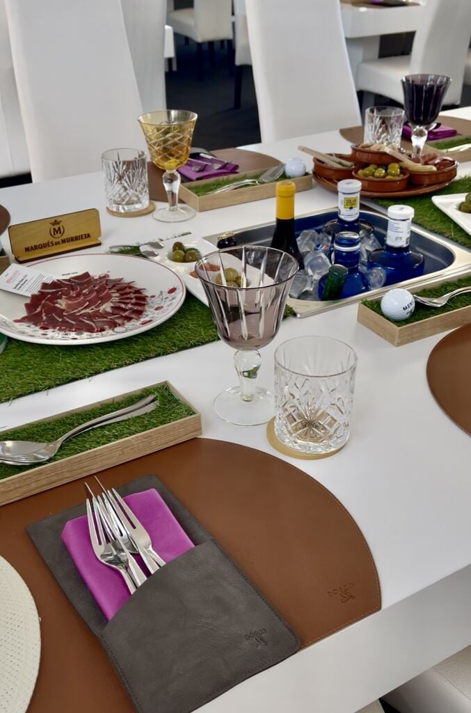 Restaurante VIP del Open de España.