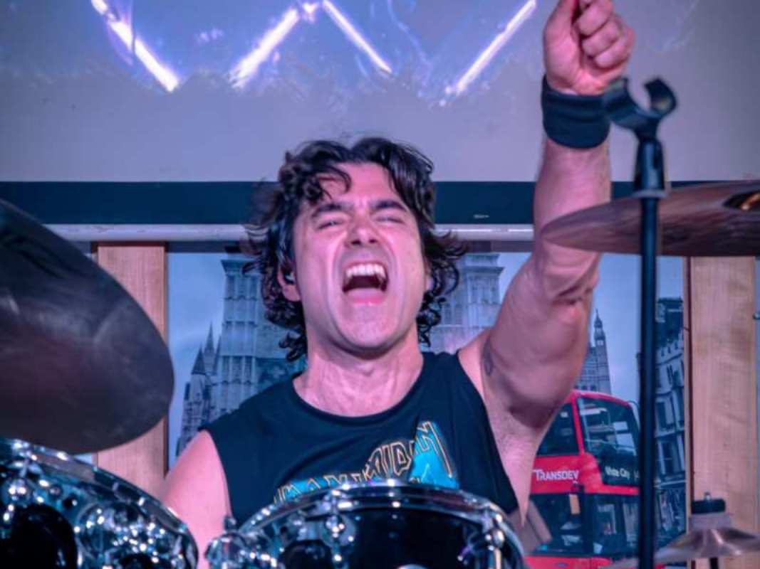 Manu Dorado, batería. Foto: David Merino (Fotogenik Fotografía).