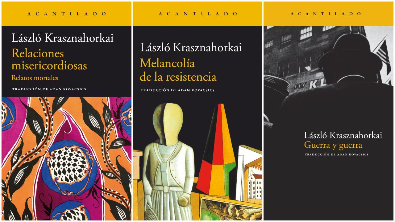 Seis libros esenciales para adentrarse en el universo de László Krasznahorkai, último Premio Nobel de Literatura - La Voz de Galicia