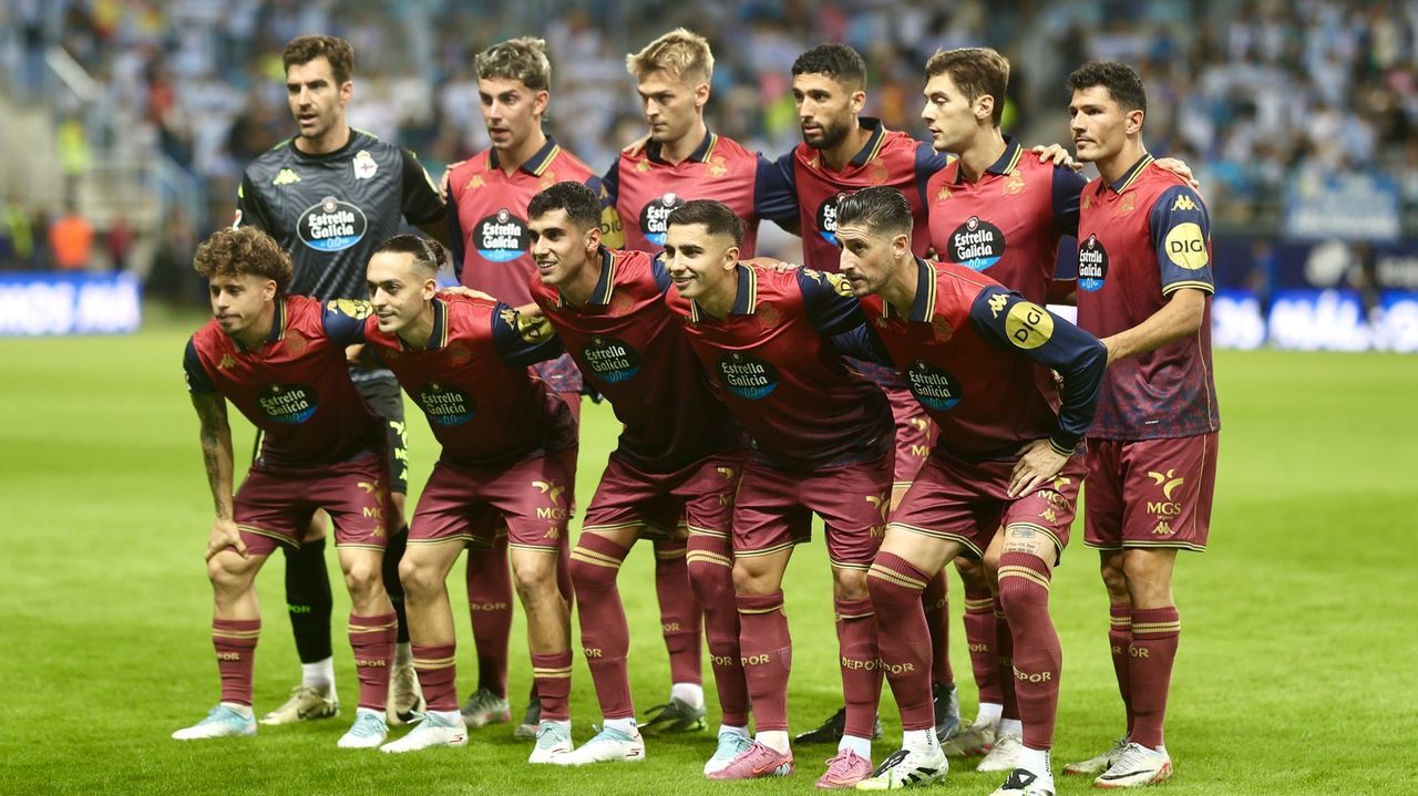 El «1x1» del Deportivo en la derrota en Málaga