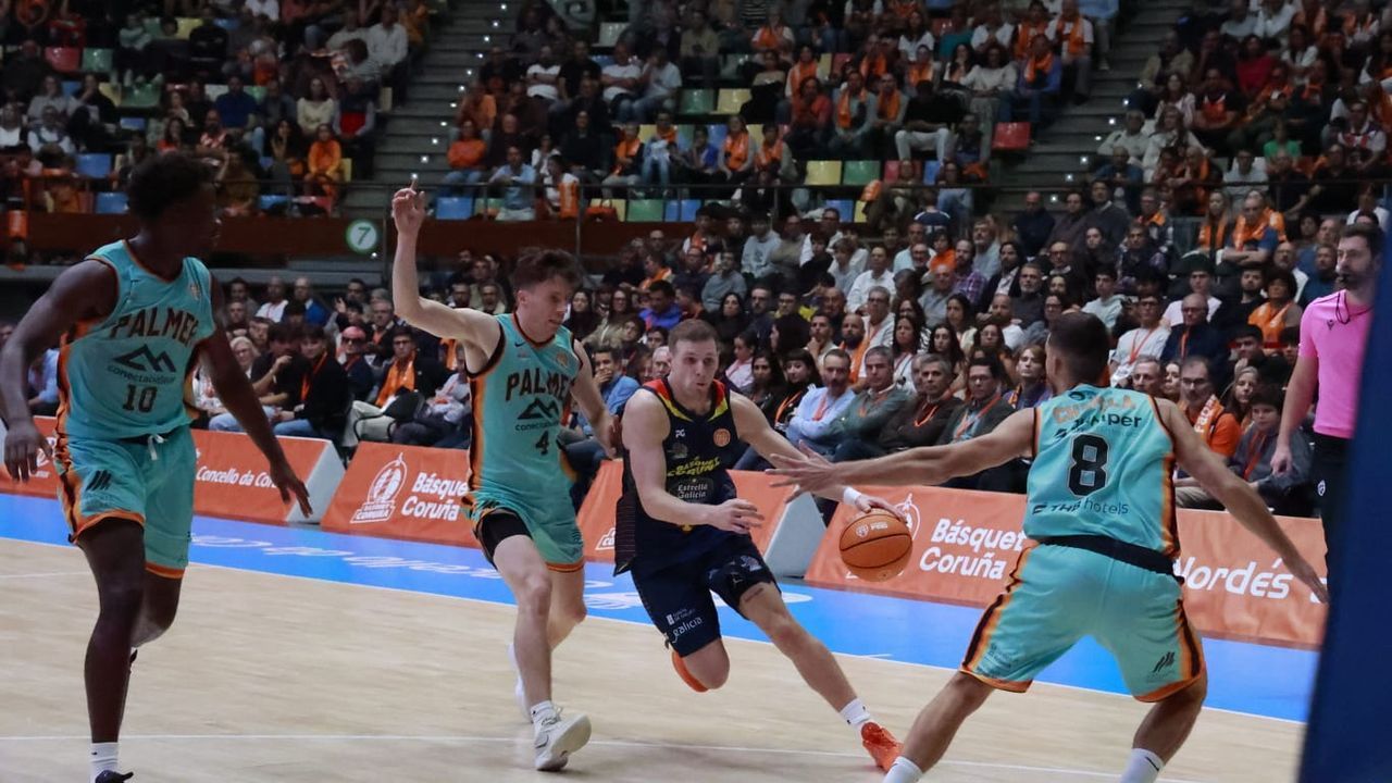 El Leyma Coruña sufre para darse un festín en el Coliseum (91-75)
