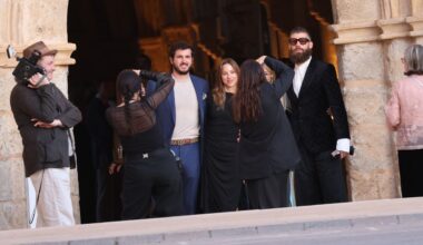 Los dos vestidos de novia de Stella Banderas, al descubierto