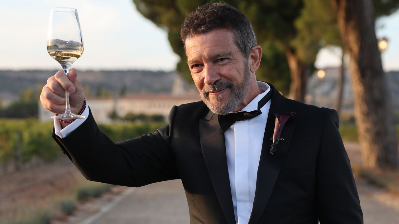 Banderas brinda por la felicidad de su hija Stella y desvela por qué eligieron Valladolid para la boda - La Voz de Galicia