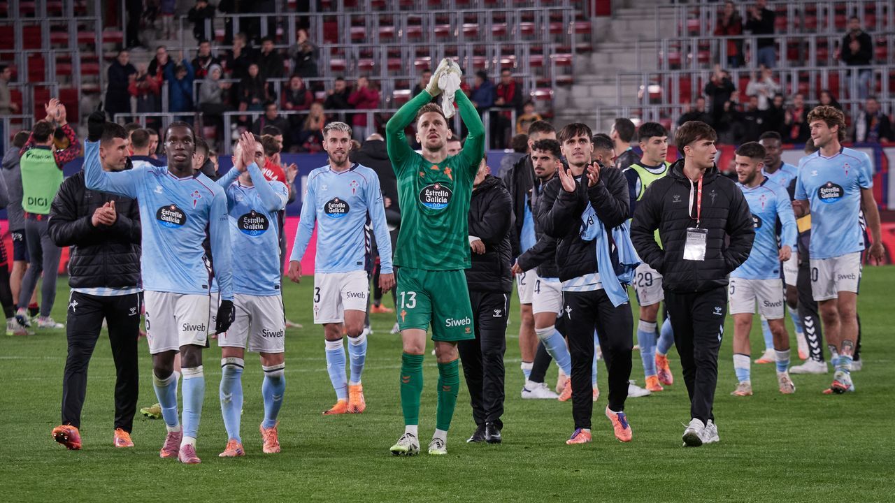 El 1x1 del Celta en la victoria ante el Osasuna - La Voz de Galicia