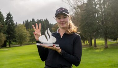 Lauren Holmey se impone en el Santander Golf Tour en A Zapateira - La Voz de Galicia
