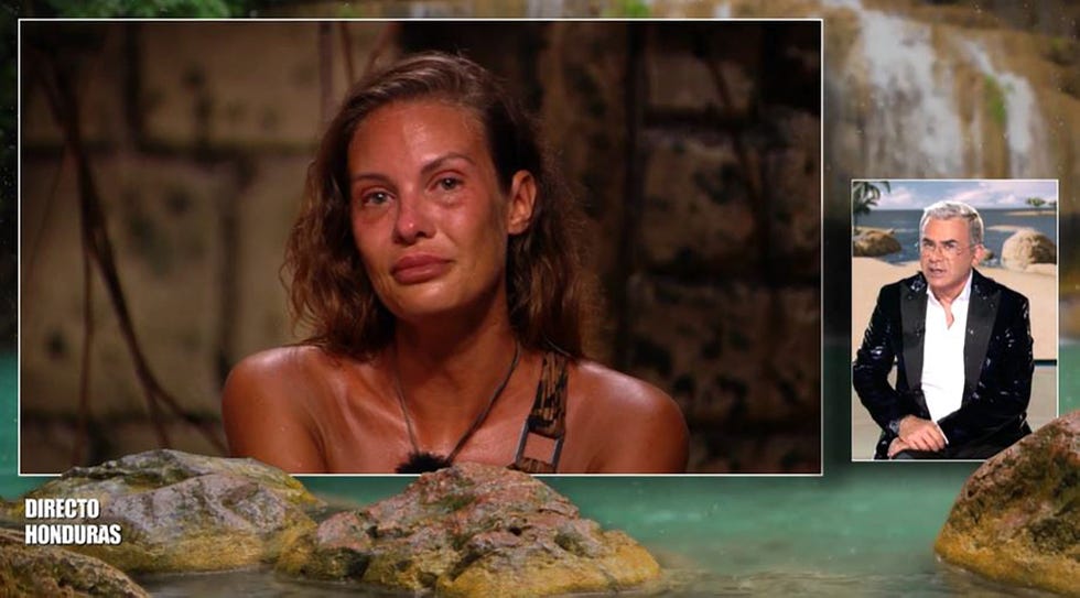 jessica bueno recuerda entre lagrimas a luitingo en 'supervivientes'