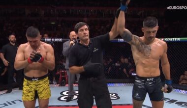 Joel Álvarez arrolla a Vicente Luque en Río y se postula como un top del peso wélter de la UFC