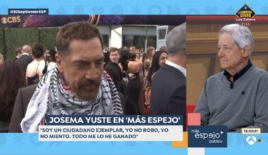 Josema Yuste se pronuncia sobre Javier Bardem y dice abiertamente lo que piensa de él