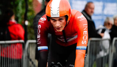 Joshua Tarling y Ellen Van Dijk brillan en la Crono de las Naciones de Les Herbiers