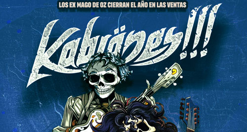 KABRÖNES celebra en LIVE LAS VENTAS, el 26 de diciembre, una noche única con la magia de los discos clásicos de MÄGO DE OZ