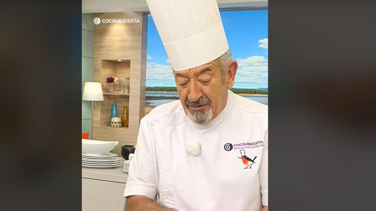 Karlos Arguiñano desvela las tres palabras que siempre les dice a sus nietos y