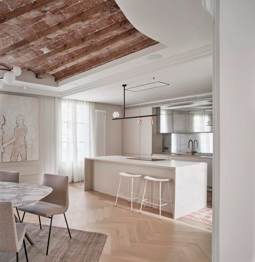 cocina blanca cometa estudio arquitectura barcelona cocina blanca cometa estudio arquitectura barcelona