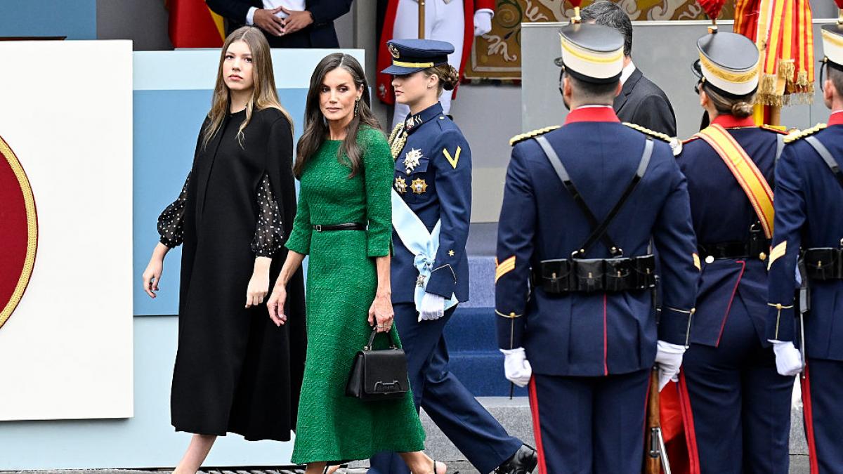 ha vuelto a ser su apuesta estilística en el desfile por el 12 de octubre