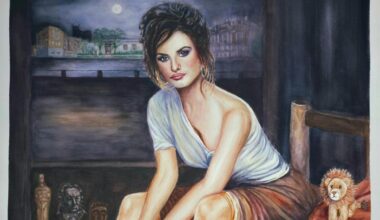 la historia tras el cuadro homenaje más artístico de la actriz
