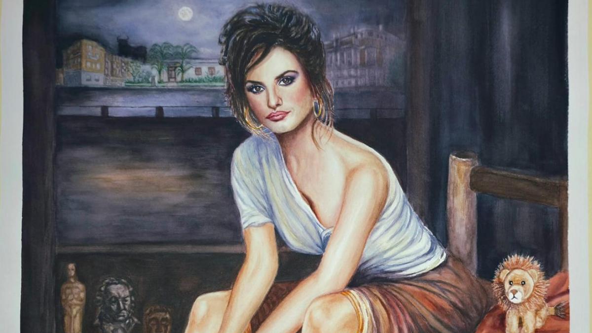 la historia tras el cuadro homenaje más artístico de la actriz