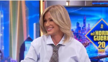 Susanna Griso se entera en pleno directo en 'El Hormiguero' de que es la ganadora del premio Antena de Oro