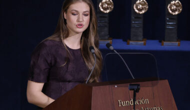 La princesa Leonor pide "cuidar y defender" los valores españoles y europeos que "nos definen y nos guían"