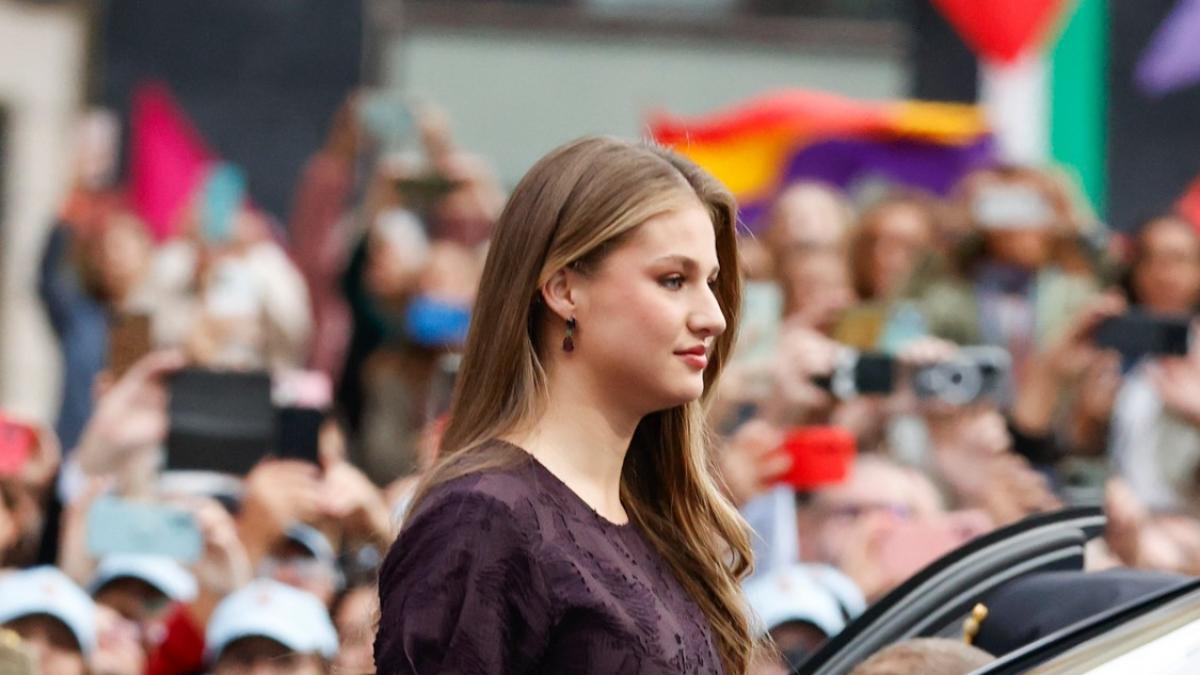 Hay un detalle en esta foto de la princesa Leonor en Asturias que no ha pasado desapercibido