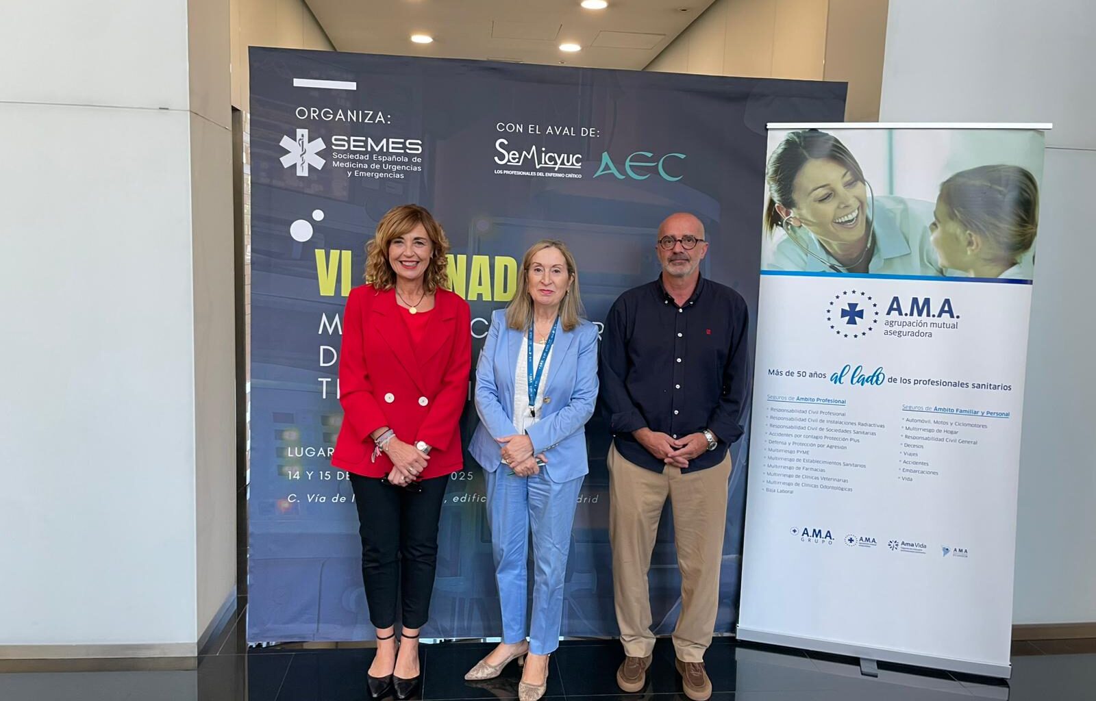 La VI Jornada Multidisciplinar sobre Enfermedad Traumática Grave reúne en Madrid expertos de SEMES, AEC y SEMICYUC