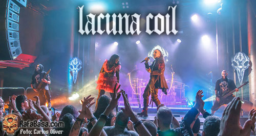 Crónica y fotos de LACUNA COIL + NONPOINT en Madrid