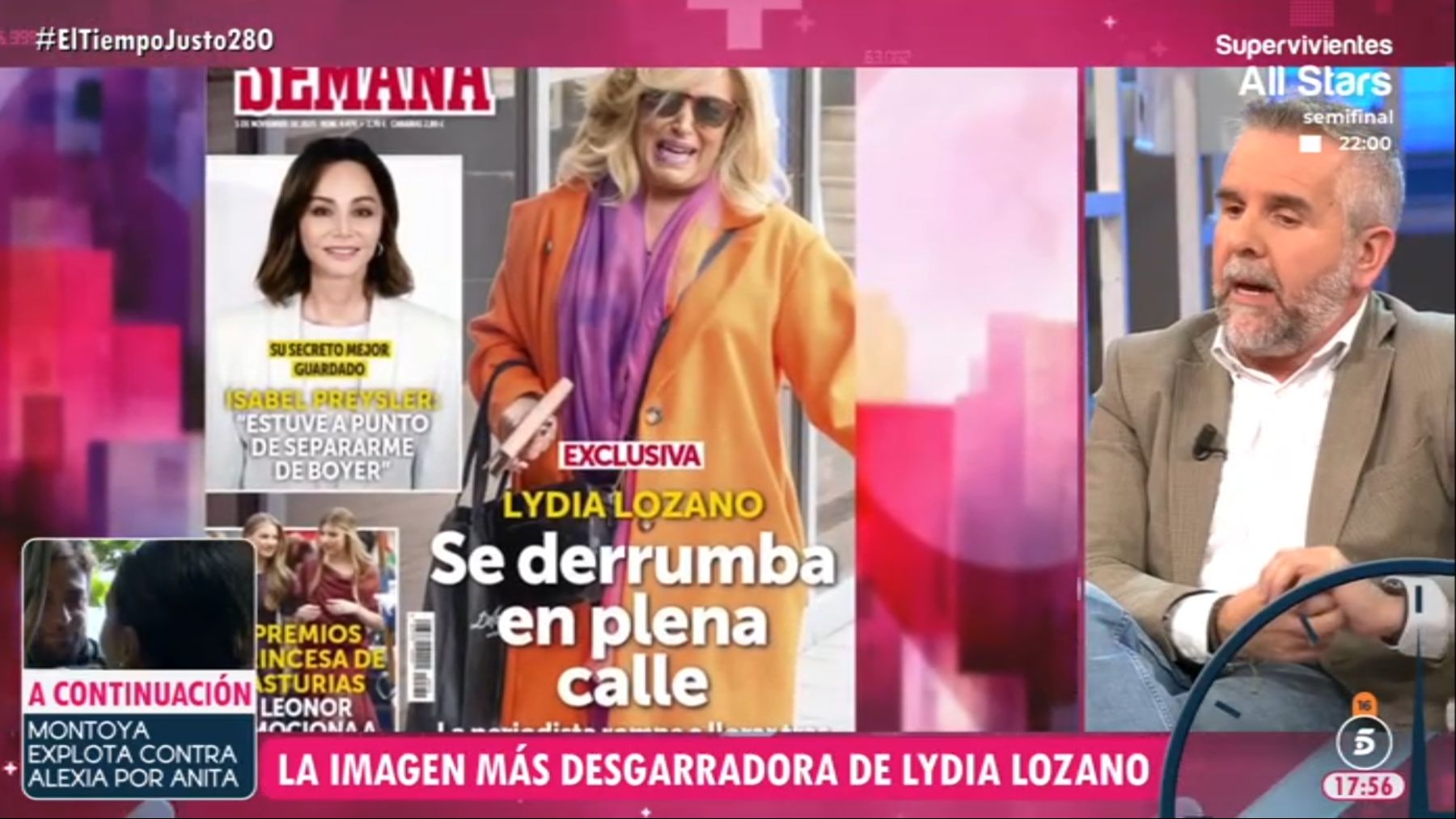 Jorge Borrajo en 'El tiempo justo'. (Foto: Gtres)