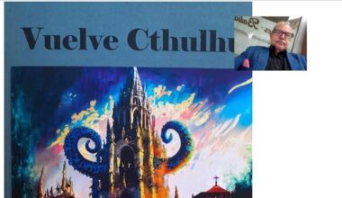 Se presenta en la Feria del Libro de Toledo 'Vuelve Cthulhu', la nueva novela del escritor conquense Antonio Lázaro