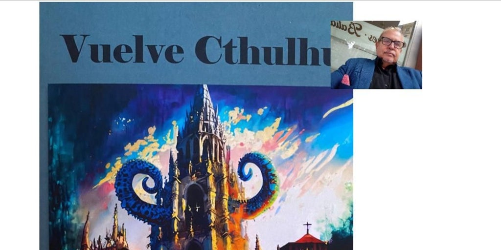 Se presenta en la Feria del Libro de Toledo 'Vuelve Cthulhu', la nueva novela del escritor conquense Antonio Lázaro