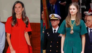 El nuevo vestido de la Reina Letizia inspirado en un 'look' de Leonor