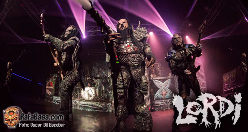 Crónica y fotos de LORDI + BLOOD WHITE en Madrid