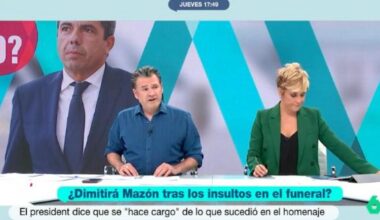 Iñaki López duda de la 'reflexión' de Mazón tras el funeral de Estado y con una frase lo resume todo