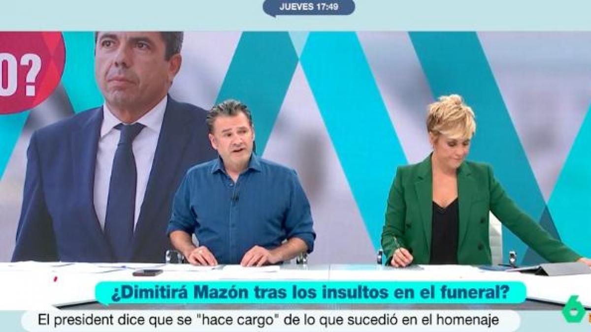 Iñaki López duda de la 'reflexión' de Mazón tras el funeral de Estado y con una frase lo resume todo
