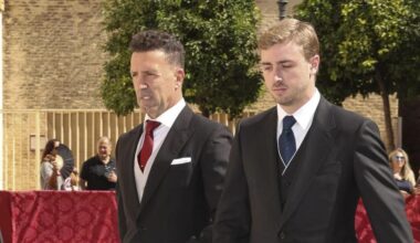 Todos los invitados en la boda de Cayetano Martínez de Irujo y Bárbara Mirjan en Sevilla
