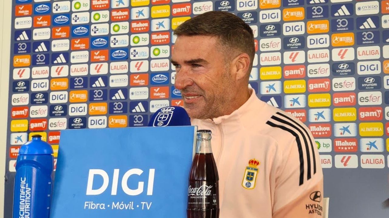 Carrión, técnico del Real Oviedo: «Hay que tratar de ser un equipo alegre en todos los sentidos» - La Voz de Asturias