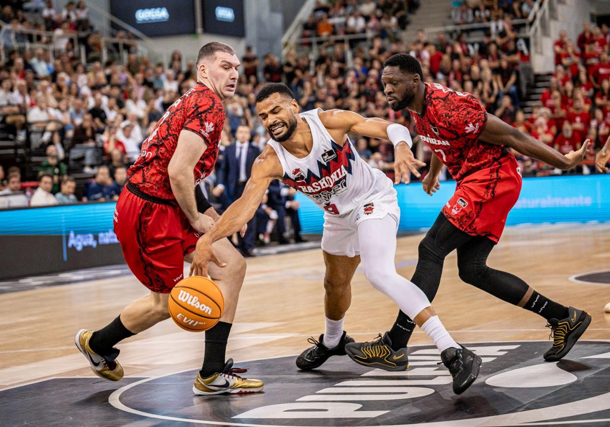El Baskonia controla los nervios