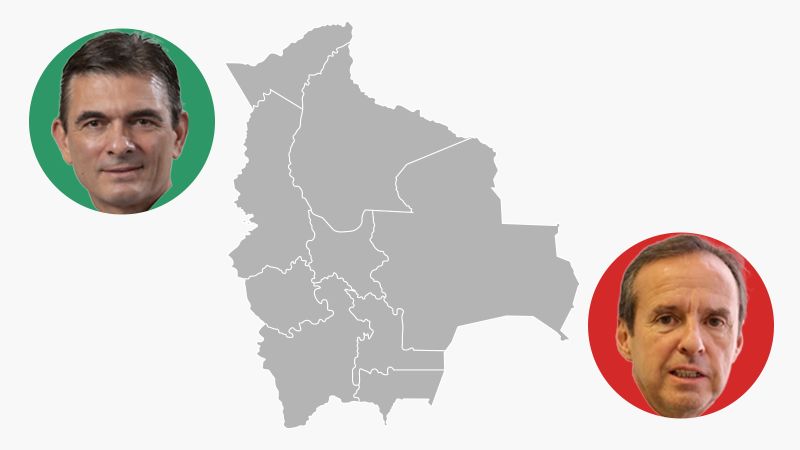 Mapa de resultados de las elecciones de Bolivia 2025: dónde ganan Quiroga y Paz