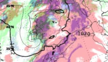 alerta por lluvias intensas y probabilidad de tornados