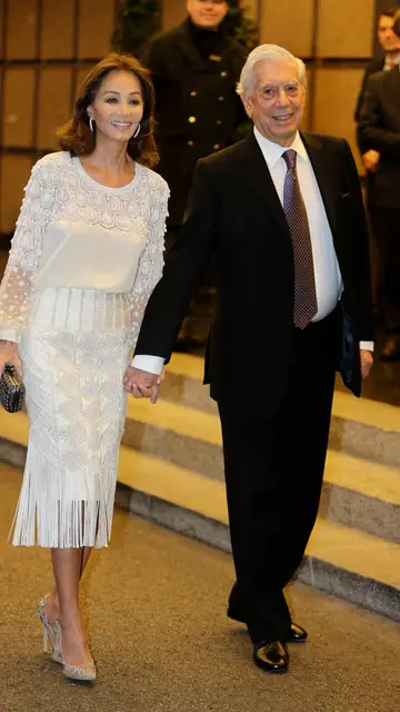Mario Vargas Llosa e Isabel Preysler