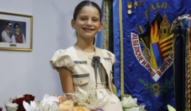 Así es Marta Mercader Roig, fallera mayor infantil de Valencia 2026