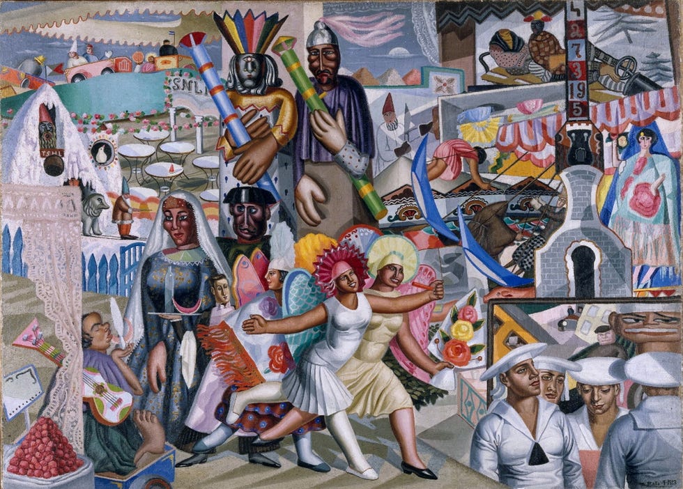 obra de la artista maruja mallo