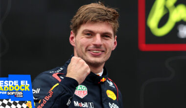 Max Verstappen en el GP de Azerbaiyán