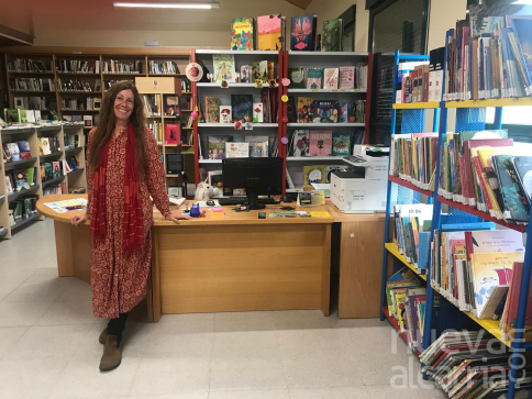 Sandra Bautista, bibliotecaria de Horche: “Me gustaría que las nuevas tecnologías no impidieran la lectura de libros en papel” | NuevaAlcarria