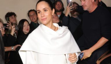 Meghan Markle, la invitada estrella del desfile de Balenciaga en París