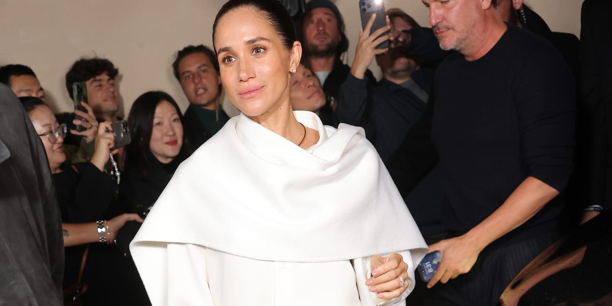 Meghan Markle, la invitada estrella del desfile de Balenciaga en París